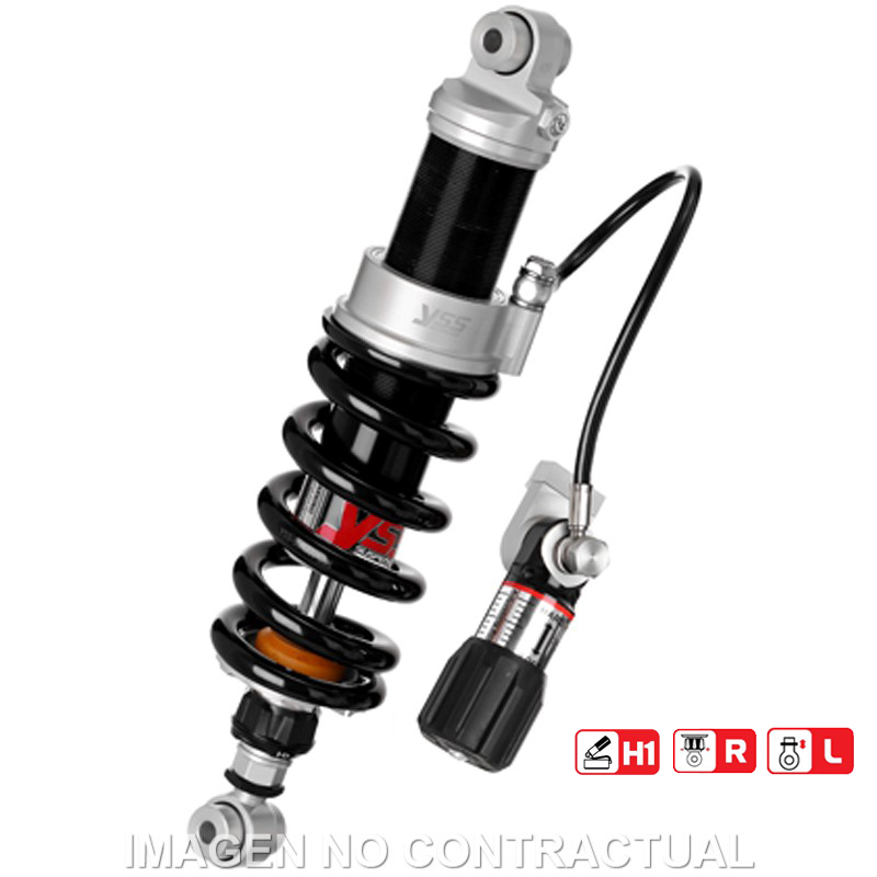 Federbein Z456-Serie Mono hinten passend für BMW R 1200 NineT (17-23) MZ456-370H1RL-12-88