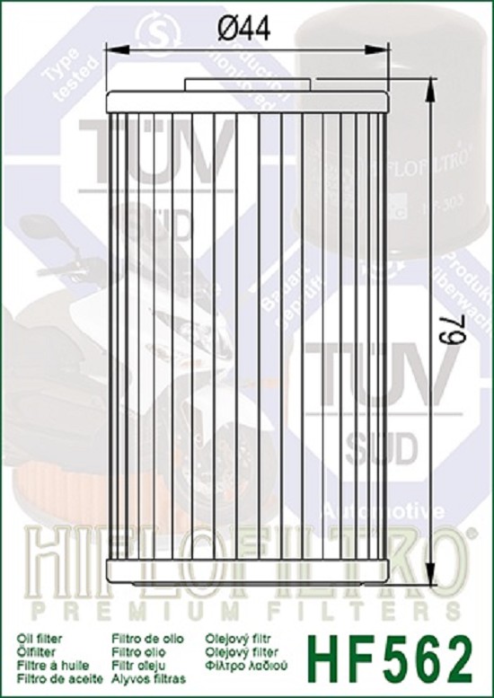 Hiflo Ölfilter HF562