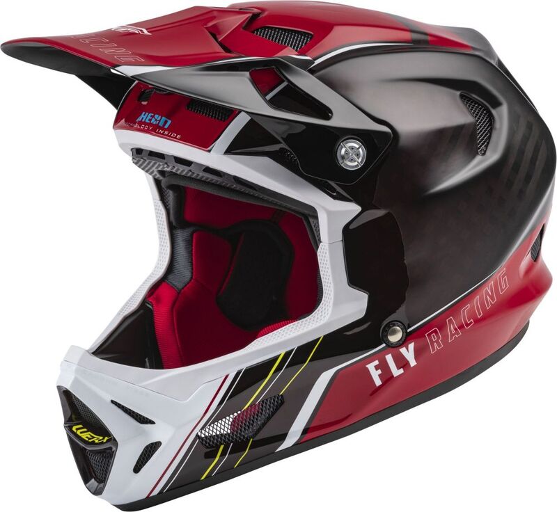 FLY RACING Werx-R Helmet Red Carbon XL