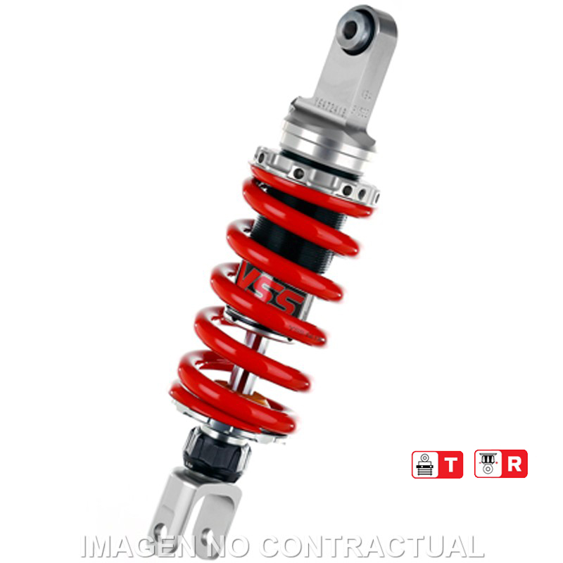 Federbein Z456-Serie Mono hinten für MV Agusta F3 (12-18), Brutale 800 (13-16) MZ456-305TR-29-85