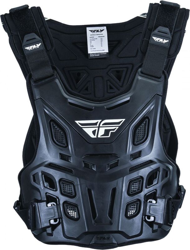 FLY RACING Revel Race Brustpanzer Schwarz