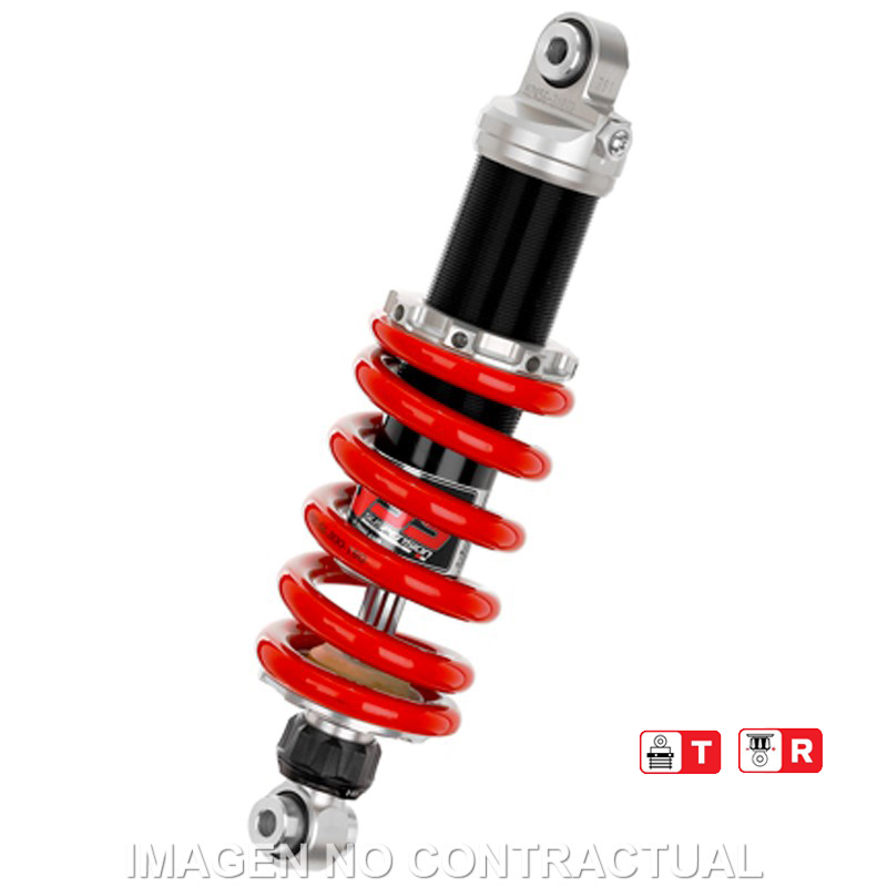 Federbein Z456-Serie Mono hinten passend für Honda CBF 600 (08-10) MZ456-310TR-38-85