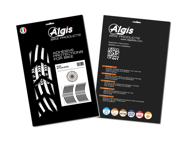 ALGIS Texture RIM Stickers Arrows - Black ALGIS Texture RIM Stickers Arrows - Black
