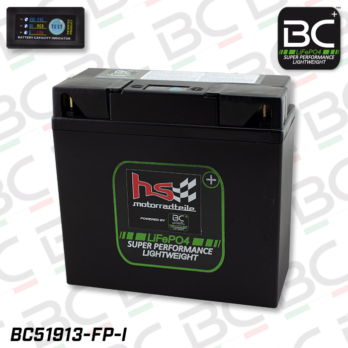 Batterie BC BC51913-FP-1 LifePO4 450CCA
