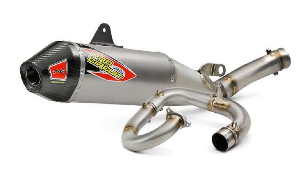 PRO CIRCUIT T-6 komplette Auspuffanlage - Aluminium passend für Yamaha YZ450F PRO CIRCUIT T-6 komplette Auspuffanlage - Aluminium passend für Yamaha YZ450F