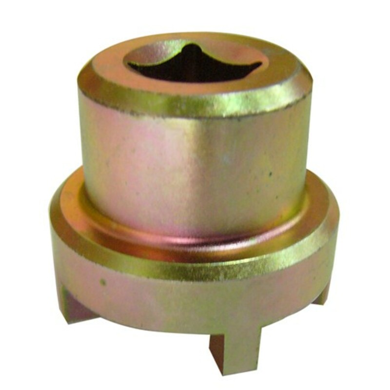 JMP Nutmuttern-Stecknuss für Schwinge/Rahmen Innen-Ø 30 mm/Außen-Ø 43,2 mm 4 Haken passend für Suzuki