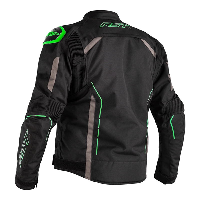 RST S-1 Jacke Textil Schwarz/Grau/Fluo Grün Größe 3XL RST S-1 Jacke Textil Schwarz/Grau/Fluo Grün Größe XL