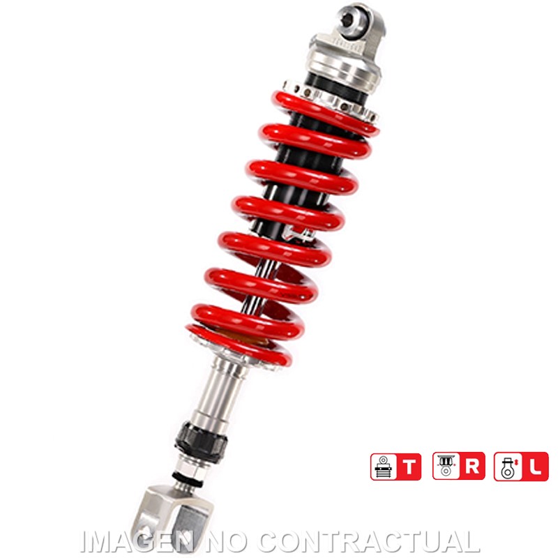 Federbein Z456-Serie Mono hinten passend für Honda VF1000 F2 (85) MZ456-405TRL-04-85