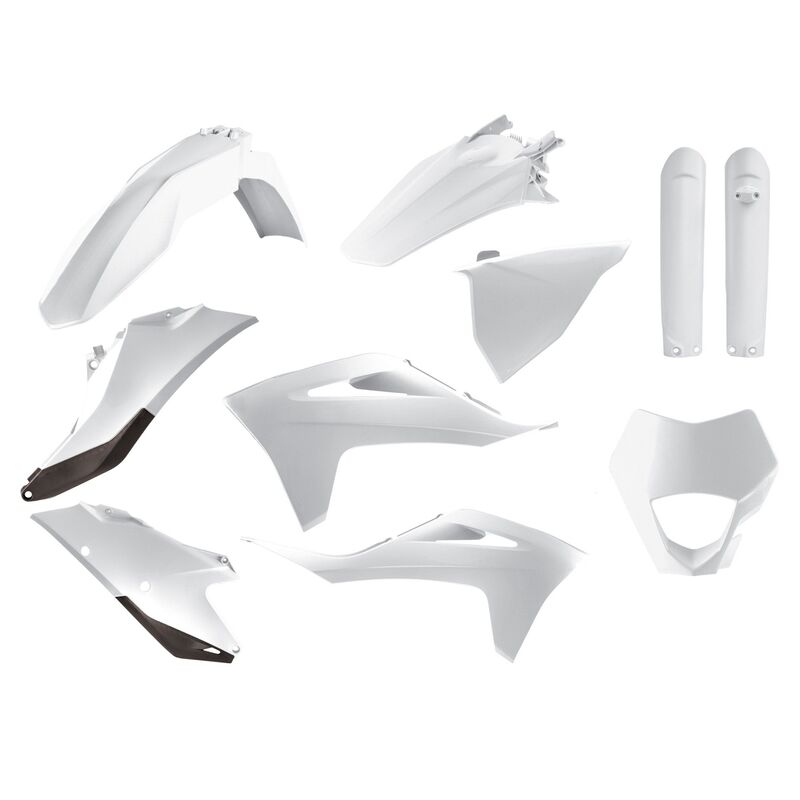 POLISPORT Plastic Kit White Gas Gas EC POLISPORT Plastic Kit White Gas Gas EC