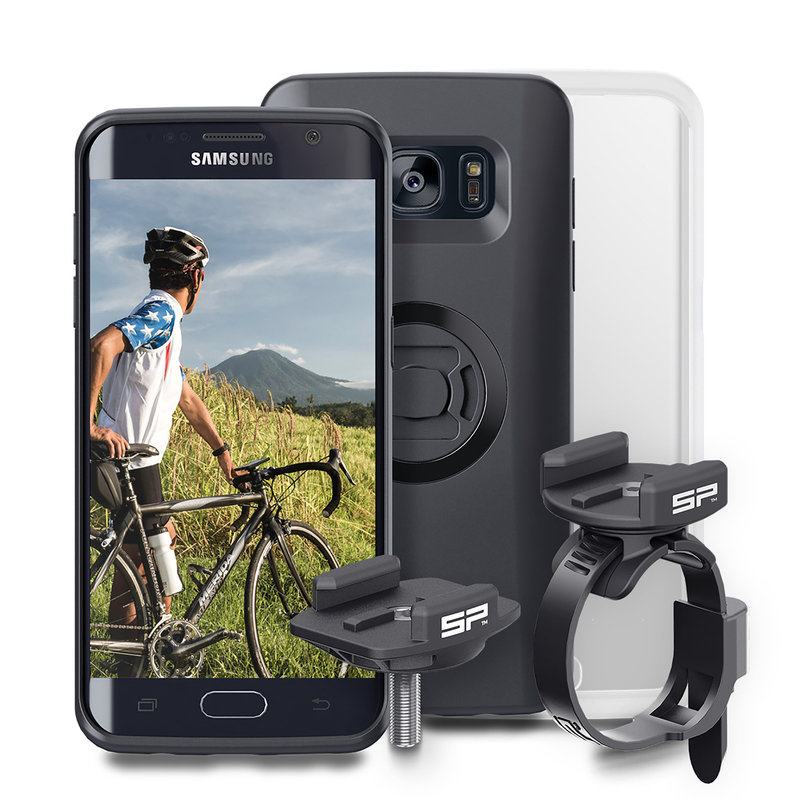 SP-CONNECT Bike Bundle fixed on Handlebar or Stem Samsung S7 Edge