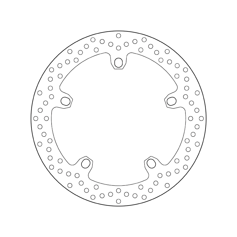 BREMBO Serie Oro rund starr Bremsscheibe