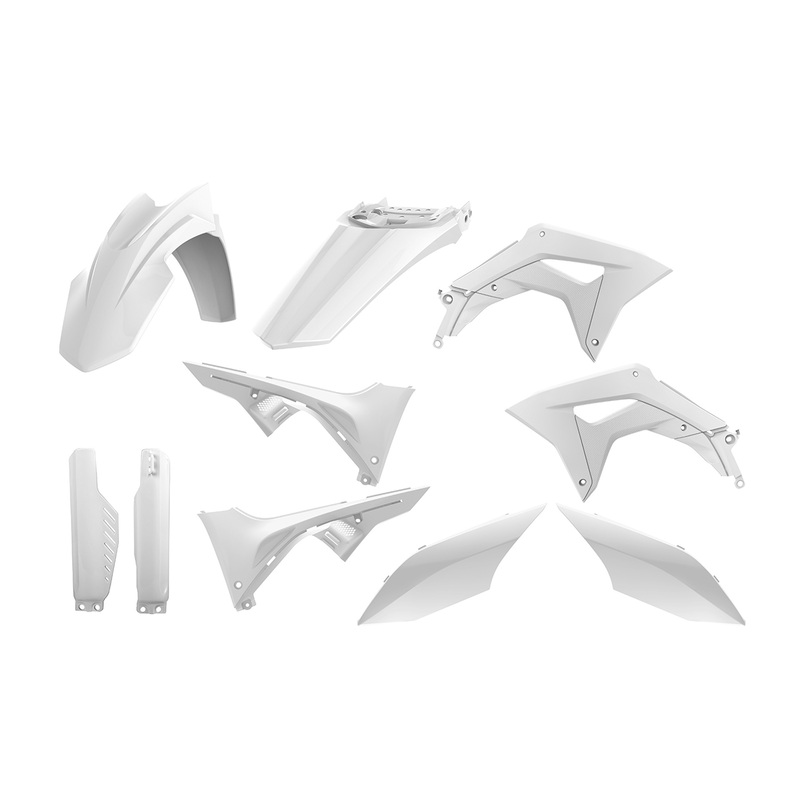 POLISPORT Plastik-Kit Weiss - passend für Honda CRF 150L
