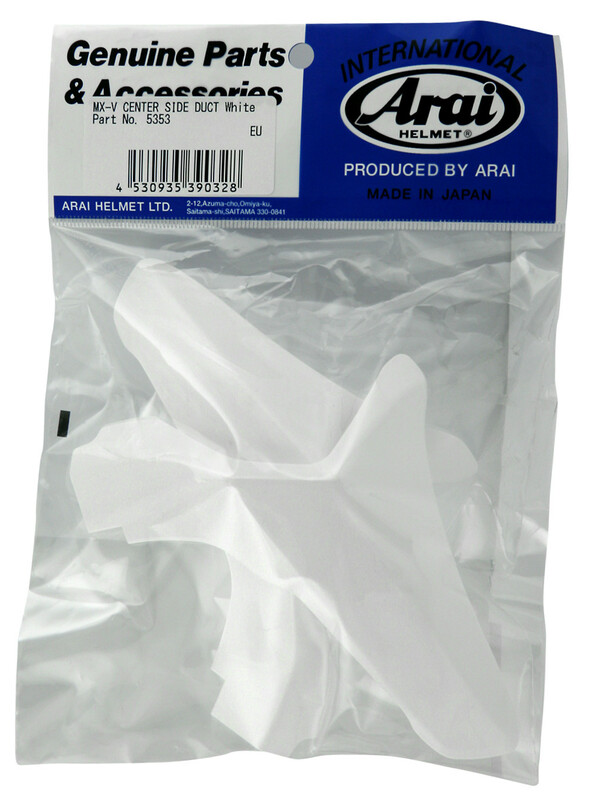 ARAI Hinterere Mittlere Seitliche Abdeckung Weiss MX-V Helme ARAI Hinterere Mittlere Seitliche Abdeckung Weiss MX-V Helme