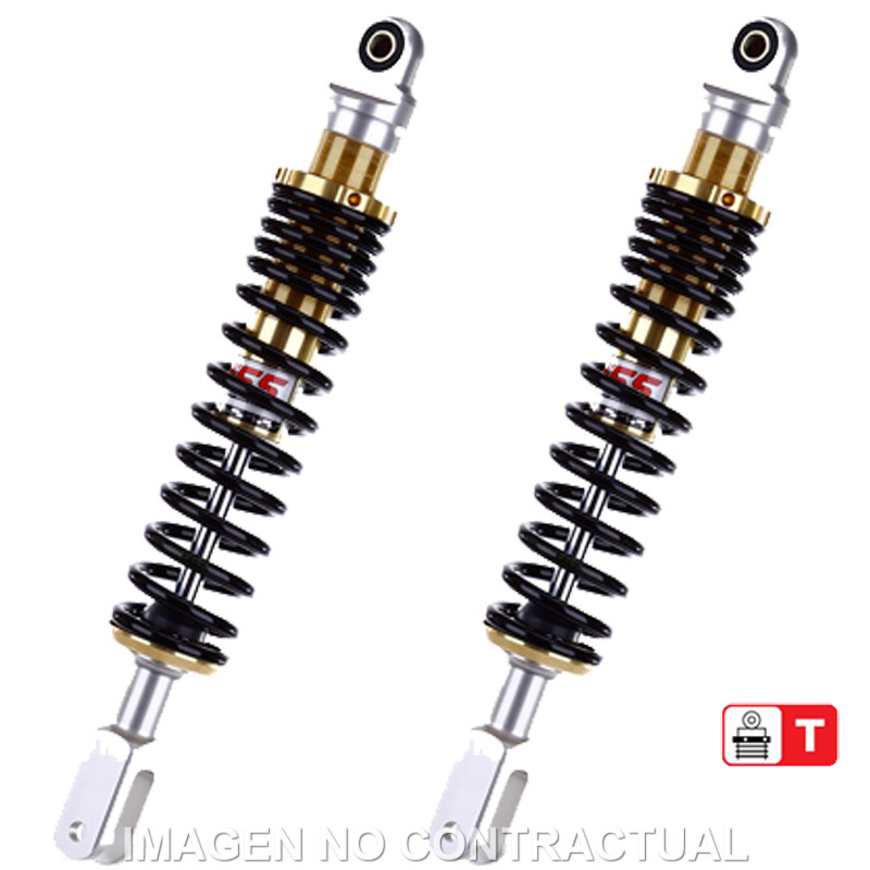 Federbein E302-Serie Stereo hinten passend für Honda SH 125i/150i (13-16) TE302-375T-02AL-38
