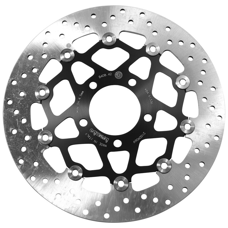 BREMBO Serie Oro rund schwimmend Bremsscheibe BREMBO Serie Oro rund schwimmend Bremsscheibe