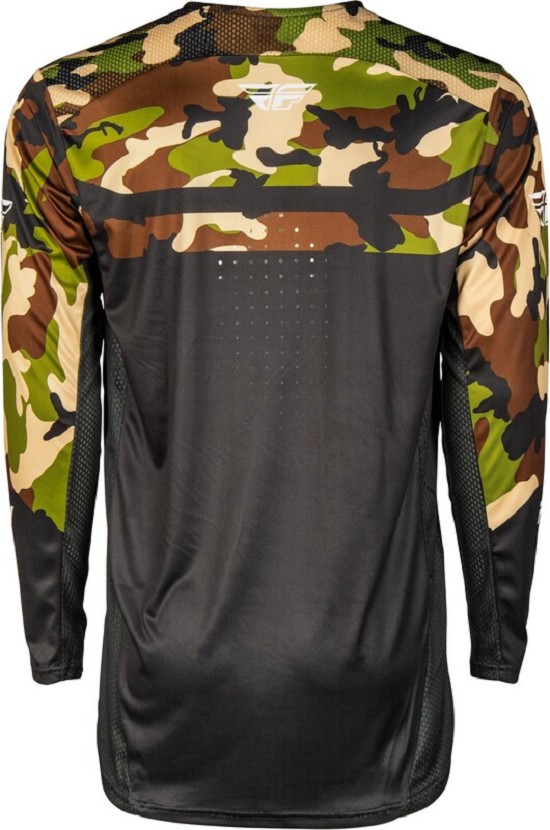 FLY RACING Rayce Jugend Fahrrad-Jersey - Schwarz/Camoflage