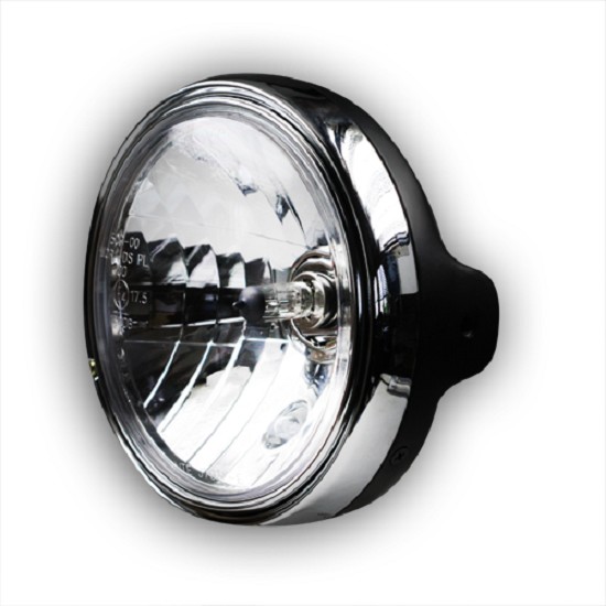 Scheinwerfer LTD-Style 7 H4 schwarz Scheinwerfer LTD-Style 7 H4 schwarz