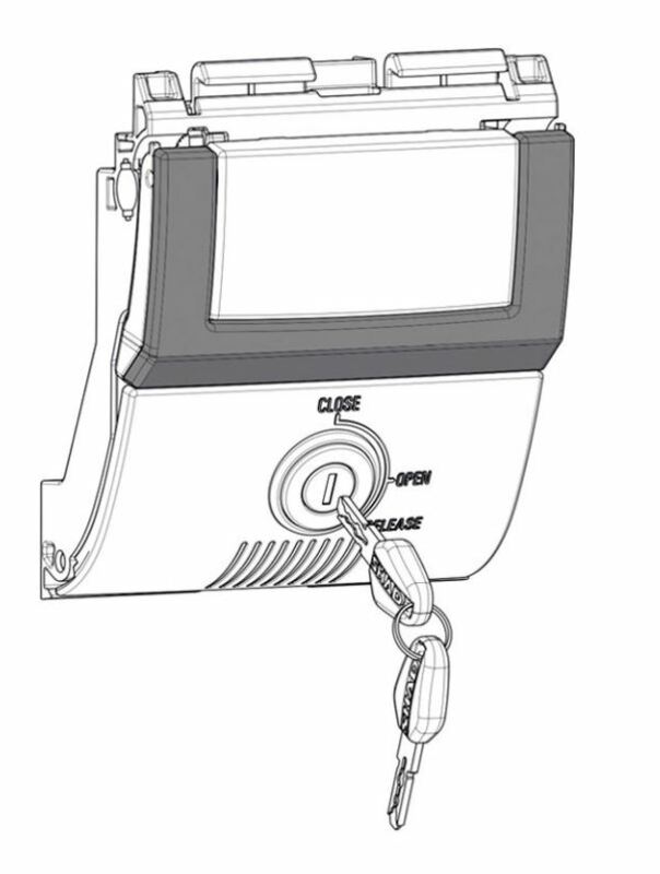 SHAD SH48 Ersatz-Schlossmechanismus aus Titan SHAD SH48 Ersatz-Schlossmechanismus aus Titan