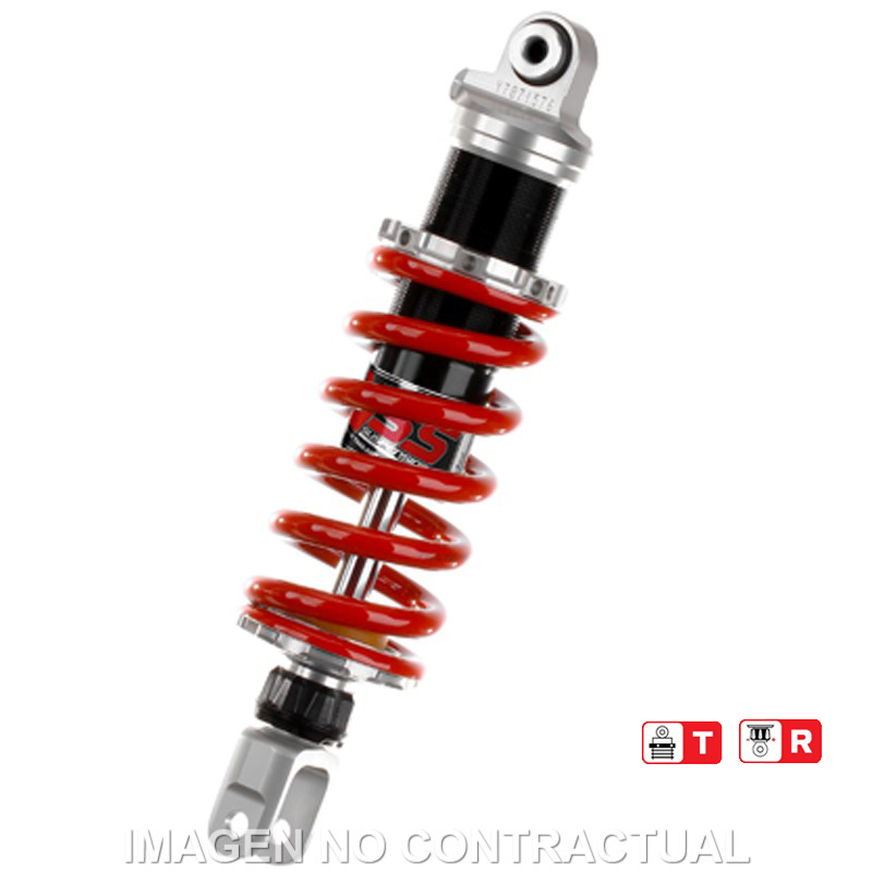 Federbein Z456-Serie Mono hinten passend für Suzuki GSF 650 Bandit (05-06) MZ456-315TR-54-85