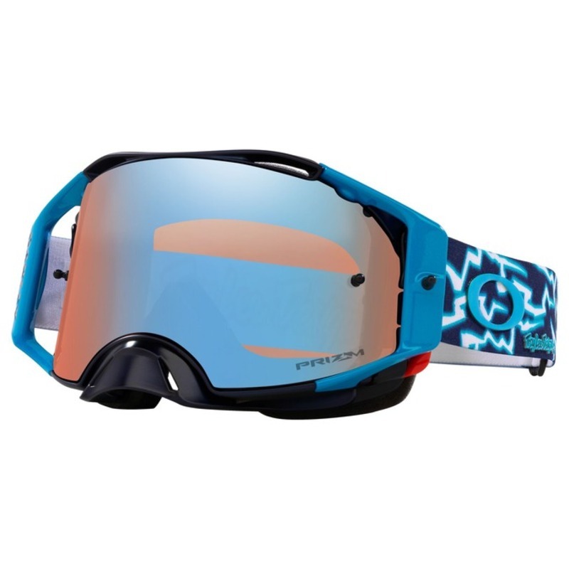 OAKLEY Airbrake MX Brille TLD Blue Lightning - Prizm MX Sapphire Linse OAKLEY Airbrake MX Brille TLD Blue Lightning - Prizm MX Sapphire Linse