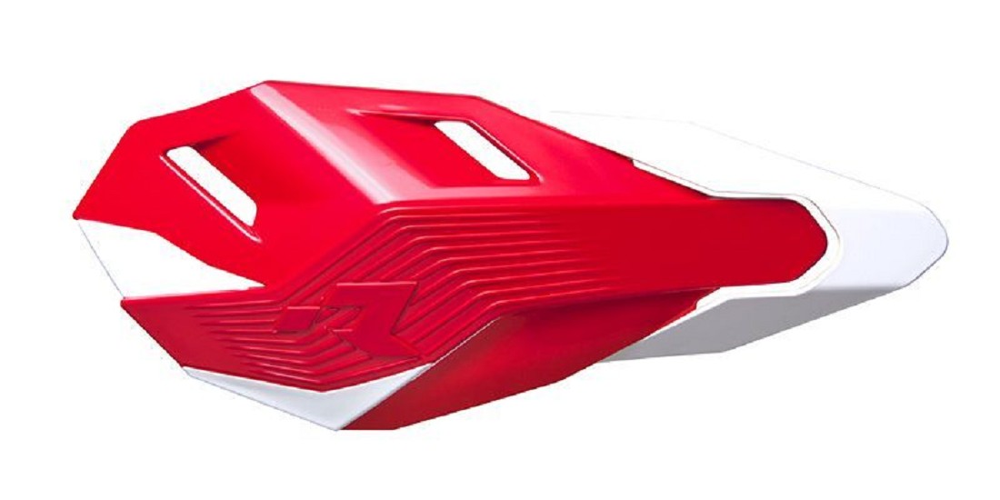 RACETECH HP3 Cross/Enduro Handschützer Rot/Weiß RACETECH HP3 Cross/Enduro Handschützer Rot/Weiß