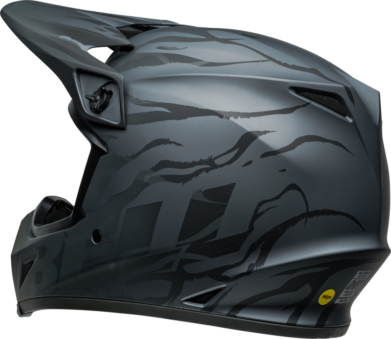 BELL MX-9 Mips Helm - Decay Matte Black