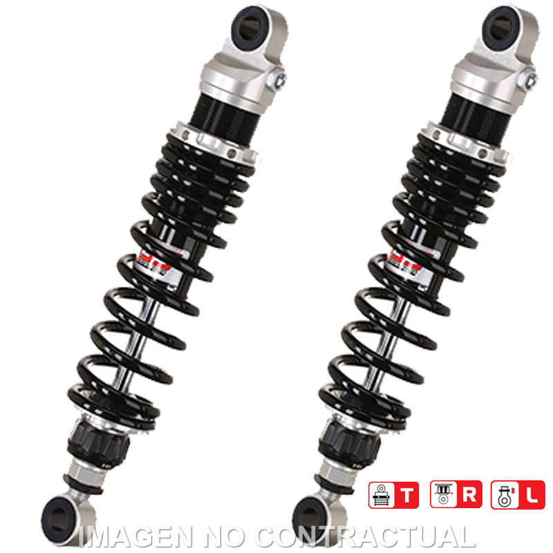 Federbein Z362-Serie Stereo hinten passend für Honda VF 700/750 Super Magna, VF 750 C (82-87) RZ362-320TRL-18-88