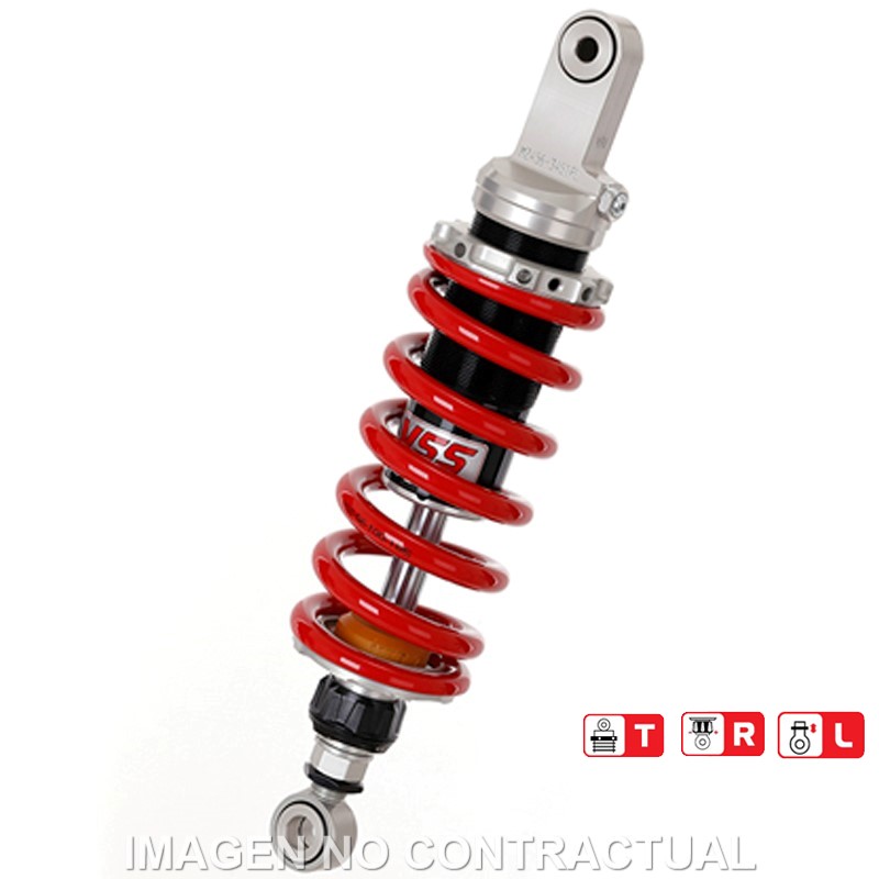 Federbein Z456-Serie Mono hinten passend für Honda ST 1100 Pan European (Hard Spr.) (90-01) MZ456-345TRL-23-85
