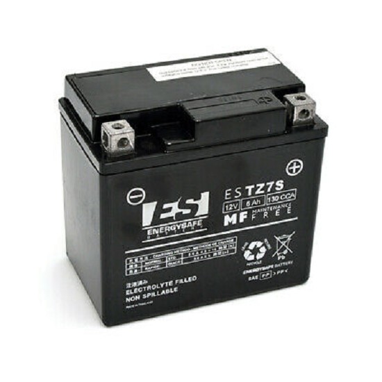 Batterie ENERGYSAFE ESTZ7S (WC) AGM / Gel 12V/6AH (10 Std.) [113x70x105] CCA=130A (2 Jahre Garantie - s. Artikeltext)