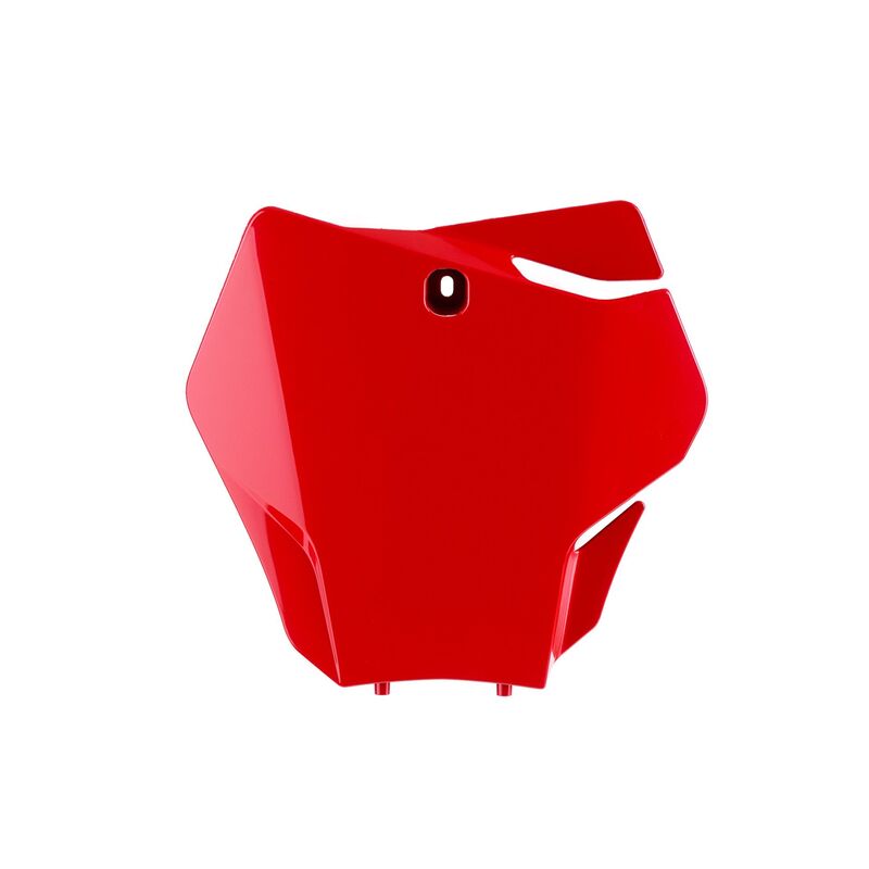 POLISPORT Front Number Plate Red Gas Gas MC POLISPORT Front Number Plate Red Gas Gas MC