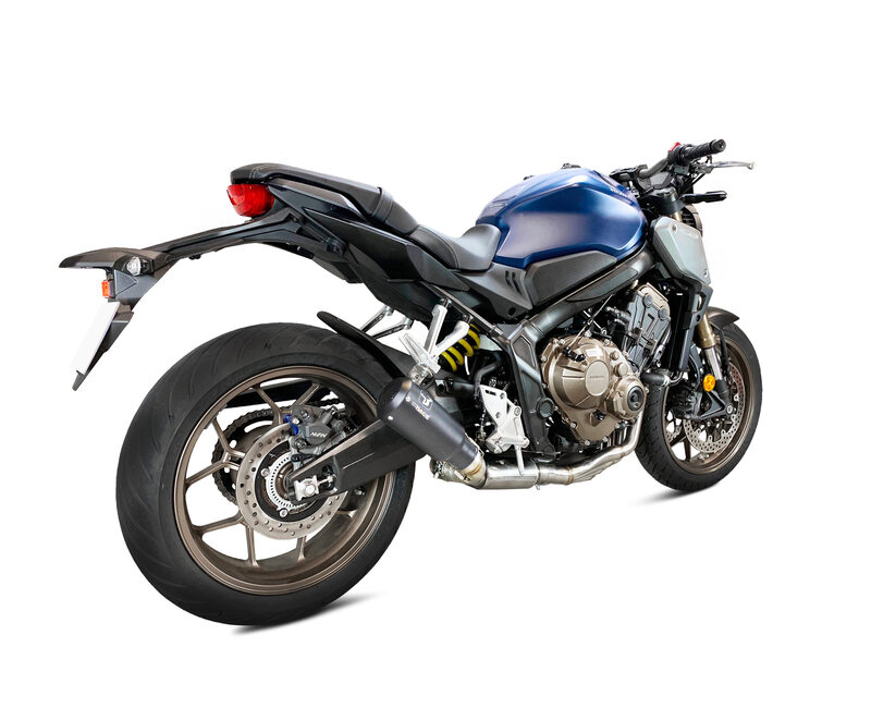 IXRACE MK1 Edelstahl slashcut Komplettanlage CB 650 R/CBR 650 R 19-