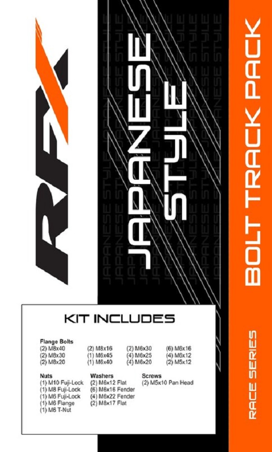RFX Race Series Schrauben und Muttern Track Pack