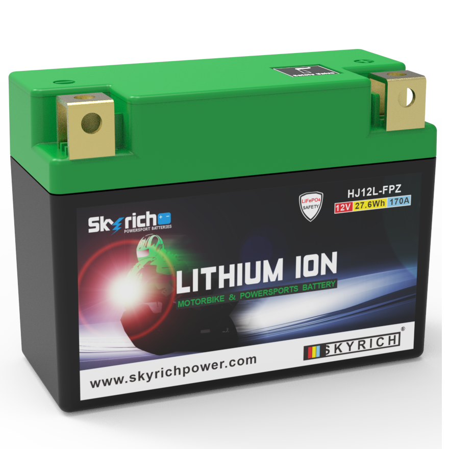 Batterie SKYRICH HJ12L-FPZ [112x49x85] 12V/2,3AH (10 Std.), 27,6 Wh, CCA: 170