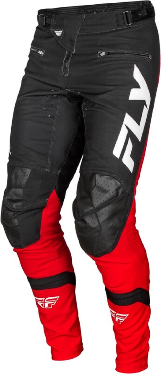 FLY RACING Rayce Jugend Fahrradhose - Rot/Schwarz/Weiß