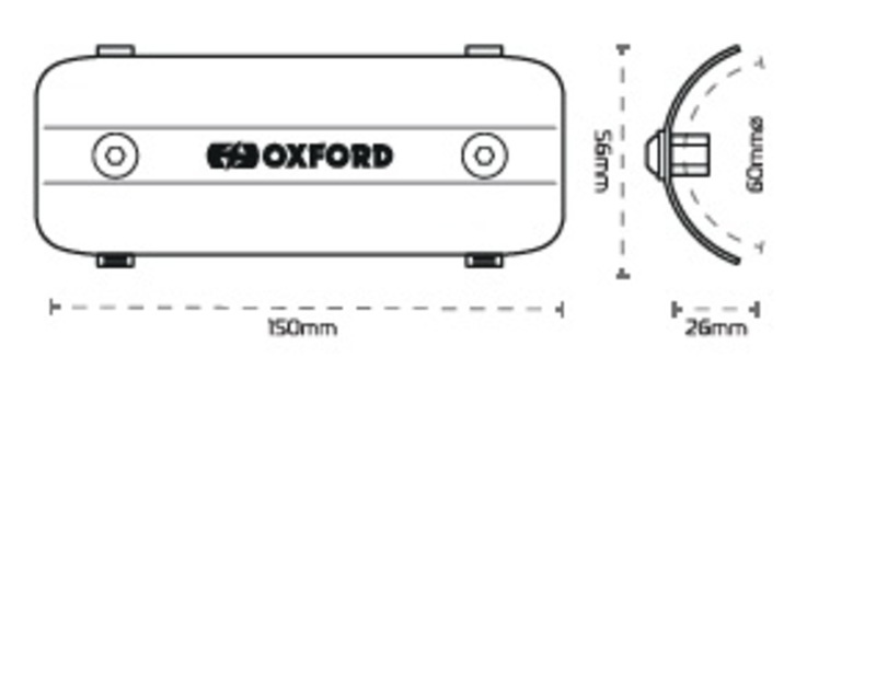 OXFORD Auspuff Hitzeschutz Sport
