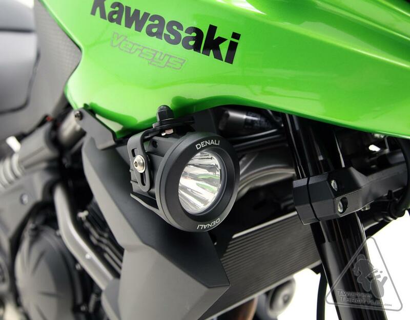DENALI Beleuchtungs-Halterung passend für Kawasaki Versys 650
