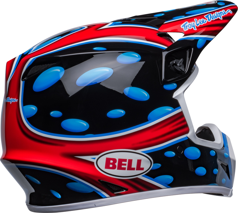 BELL MX-9 Mips Helm - McGrath Showtime 23 Gloss Black/Red