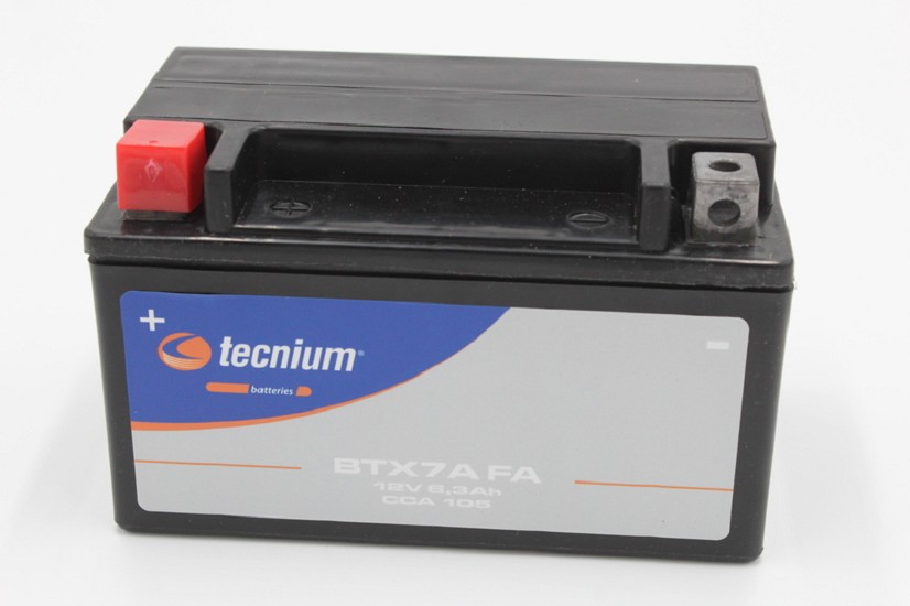 TECNIUM Wartungsfreie Batterie Werkseitig aktiviert - BTX7A