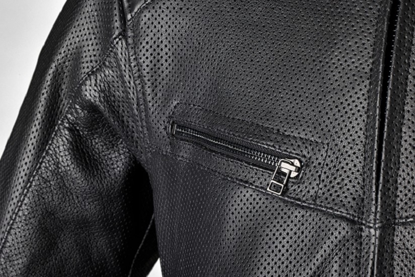 RST Roadster Air CE Lederjacke Herren - Schwarz