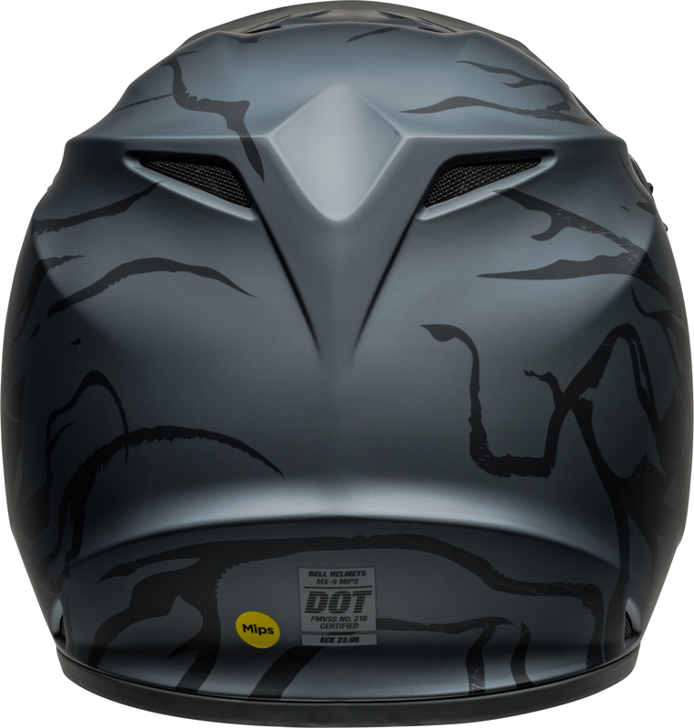 BELL MX-9 Mips Helm - Decay Matte Black