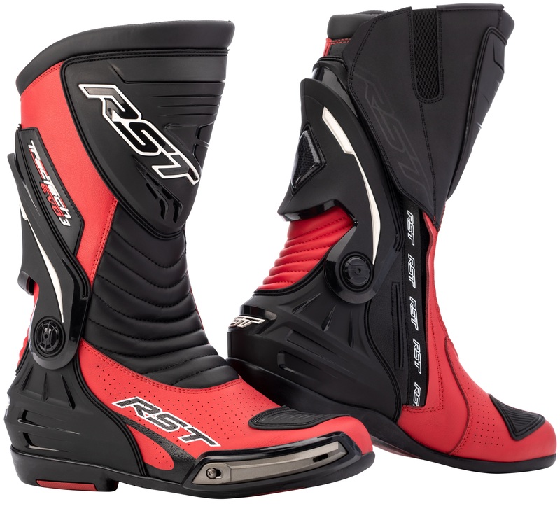 RST TracTech Evo 3 Sportstiefel - Rot/Schwarz Gr. 43