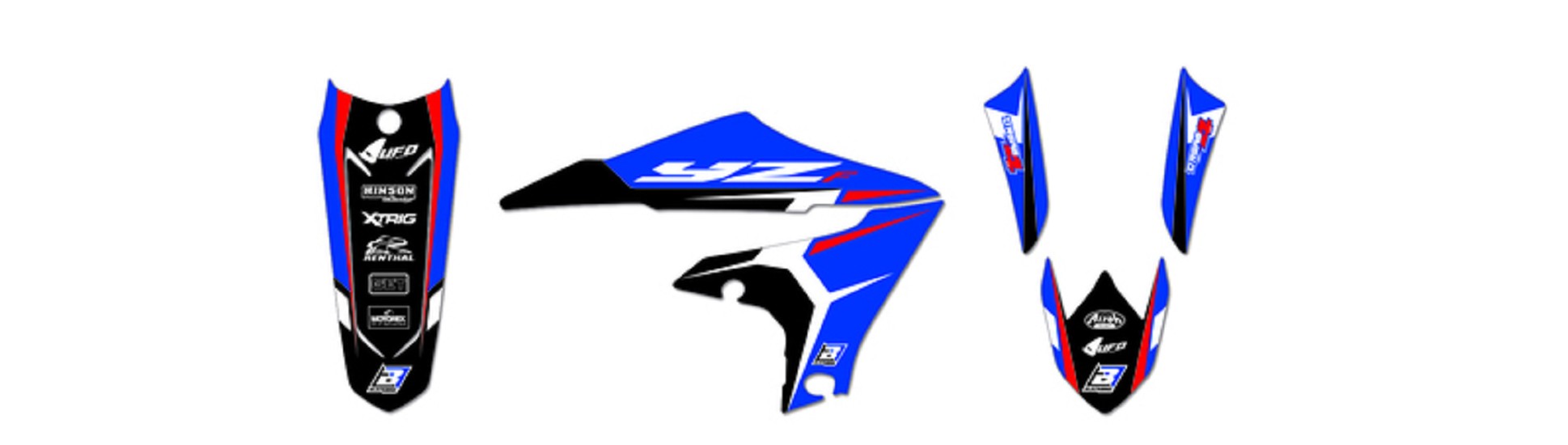 BLACKBIRD Dream 4 Complete Graphic Kit - passend für Yamaha YZ85