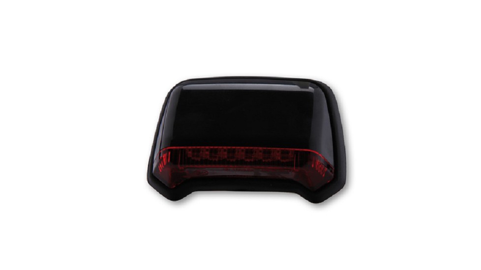 SHIN YO LED-Rücklicht Schwarzer Körper Rotes Glas