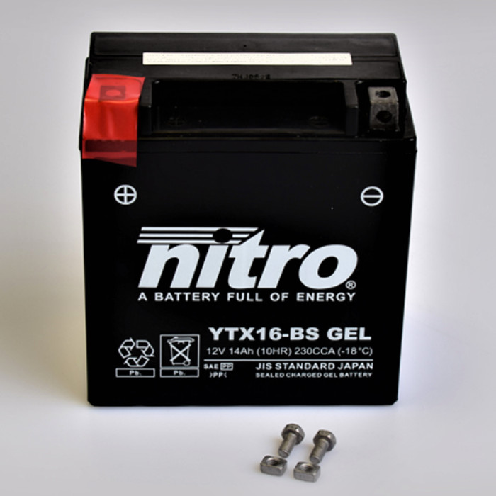 Batterie Nitro NTX16 / YTX16 14AH GEL