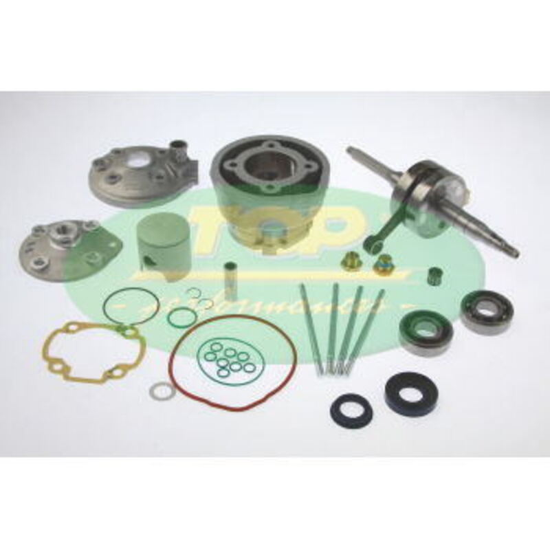 TOP PERFORMANCES Zylinderkopf ø 50 TPR für Maxi Kit Roller passend für Minarelli Motor LC Zylinderköpfe