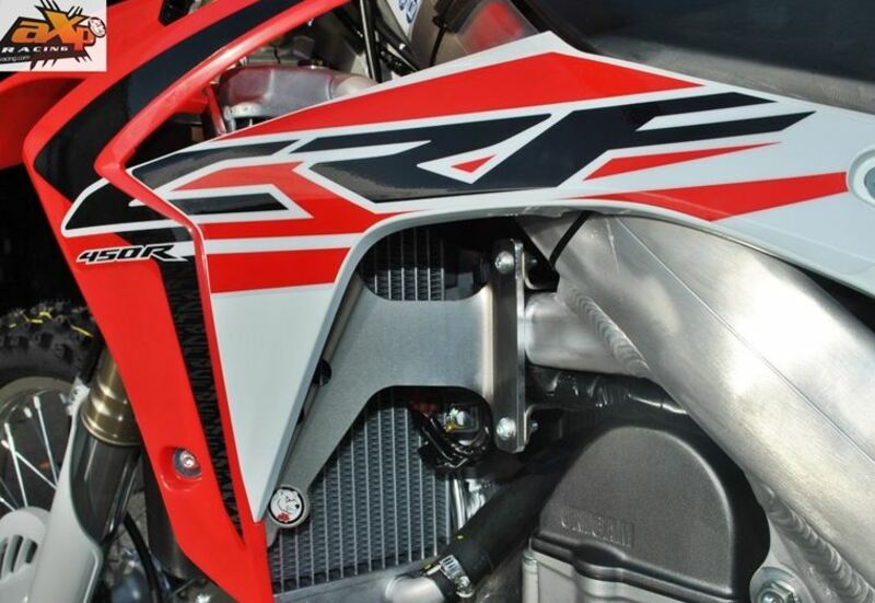 AXP Kühlerschutz aus Aluminium - passend für Honda CRF450R AXP Kühlerschutz aus Aluminium - passend für Honda CRF450R