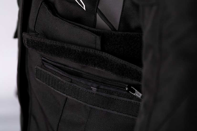 RST Damen Alpha 5 CE Textil-Jacke - Schwarz/Schwarz Größe L