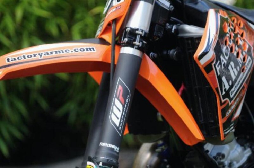 RFX Race Series Gabelschrumpfschlauch - Schutz Transponder Gabelschutz (ohne Logo)