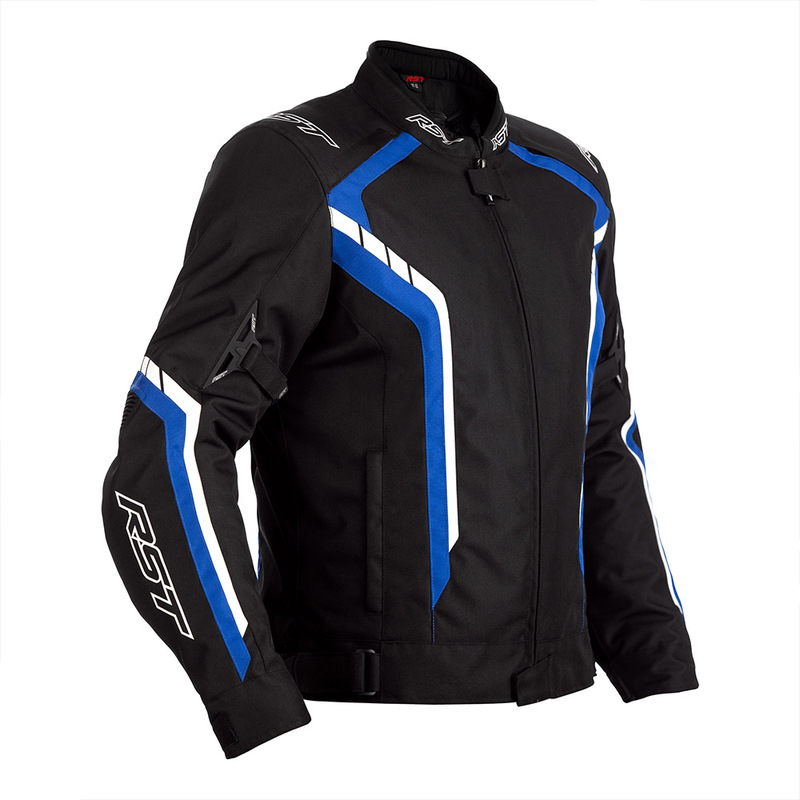 RST Axis Textil-Jacke - Schwarz/Blau/Weiß Größe 3XL RST Axis Textil-Jacke - Schwarz/Blau/Weiß Größe 3XL