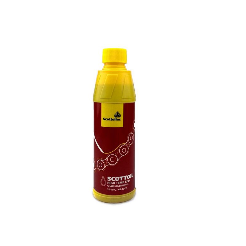 SCOTTOILER High Temp Red Lubricant für Kettenschmiersysteme - 250ml Flasche SCOTTOILER High Temp Red Lubricant für Kettenschmiersysteme - 250ml Flasche